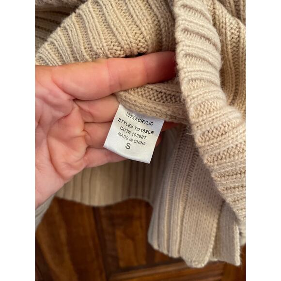 LBLC The Label Casey Sweater in Oatmeal Small - Picture 5 of 7